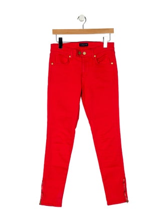 Ramy Brook Mid-Rise Skinny Leg Jeans