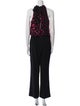 Ramy Brook Floral Print Mock Neck Jumpsuit