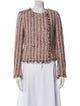 Ramy Brook Tweed Pattern Evening Jacket