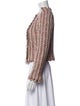 Ramy Brook Tweed Pattern Evening Jacket