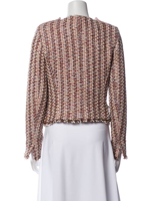 Ramy Brook Tweed Pattern Evening Jacket