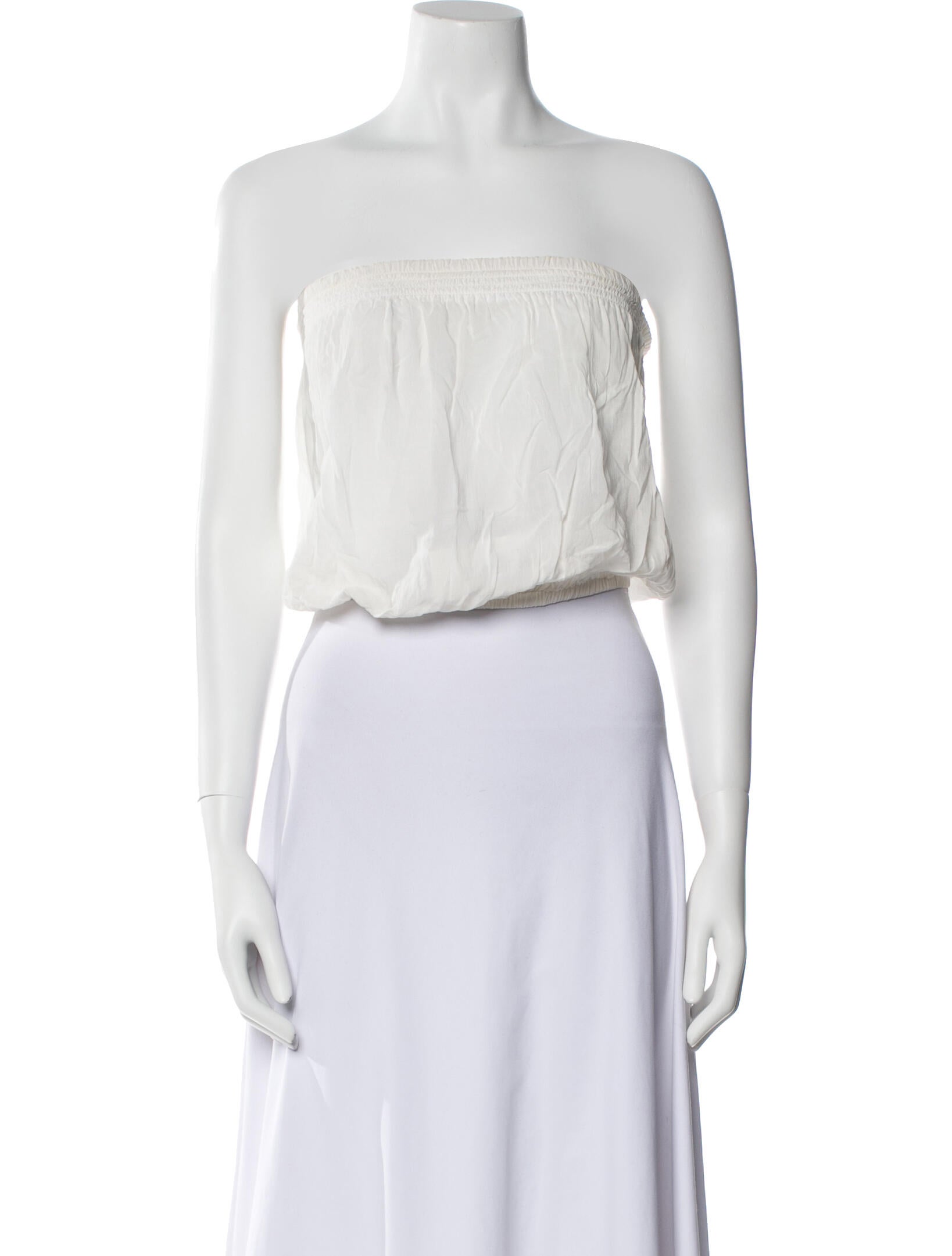 Ramy Brook Strapless Crop Top