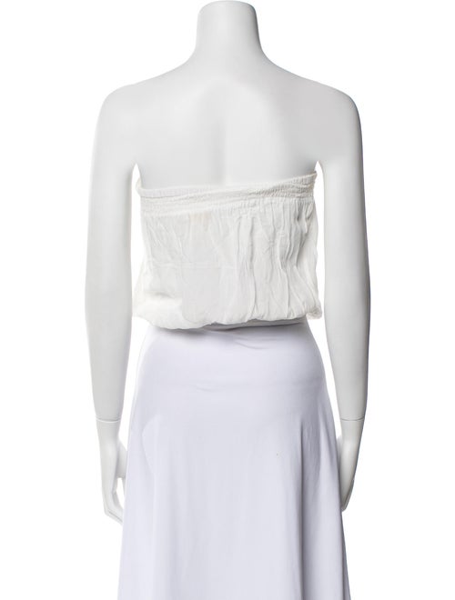 Ramy Brook Strapless Crop Top