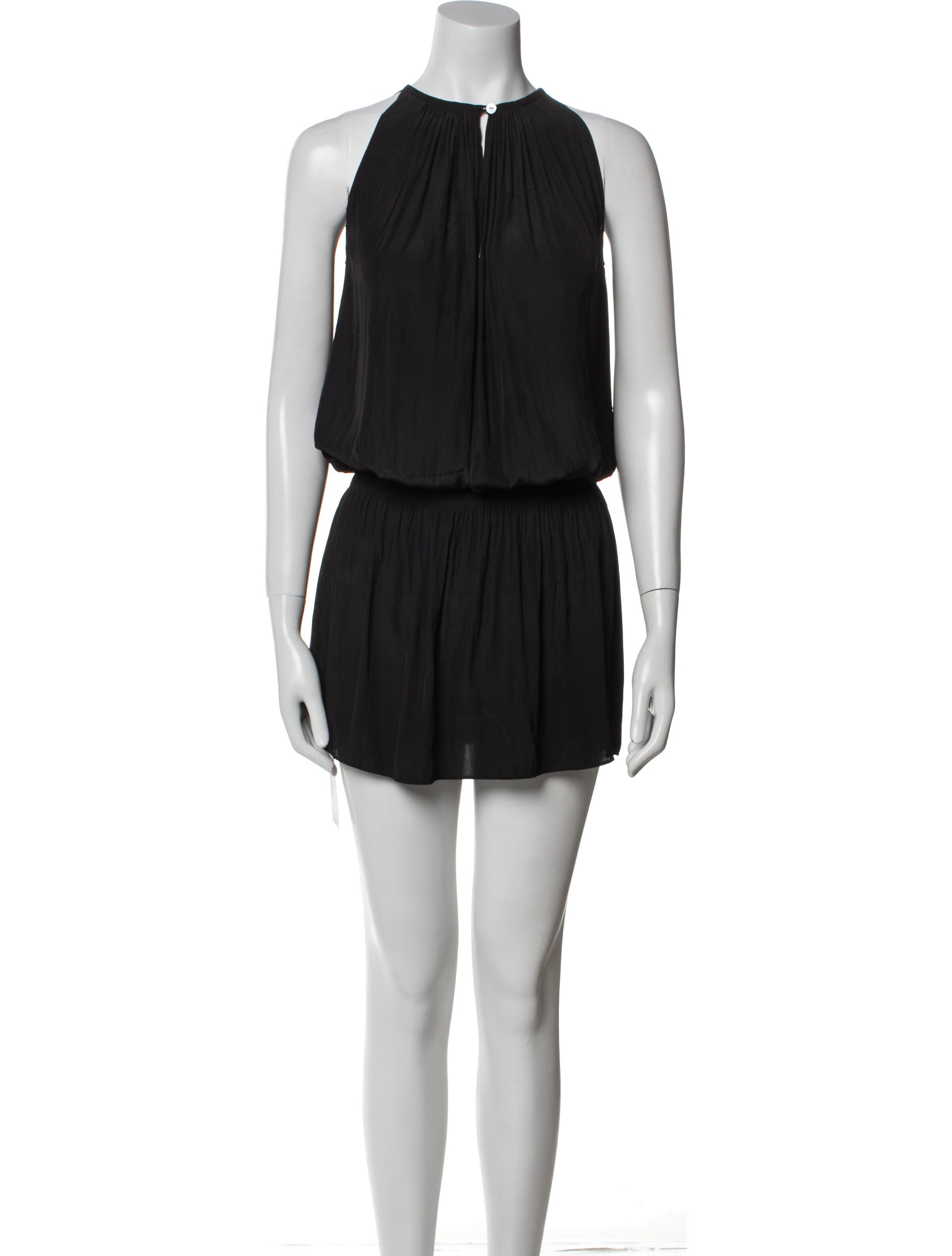 Ramy Brook Crew Neck Knee-Length Dress