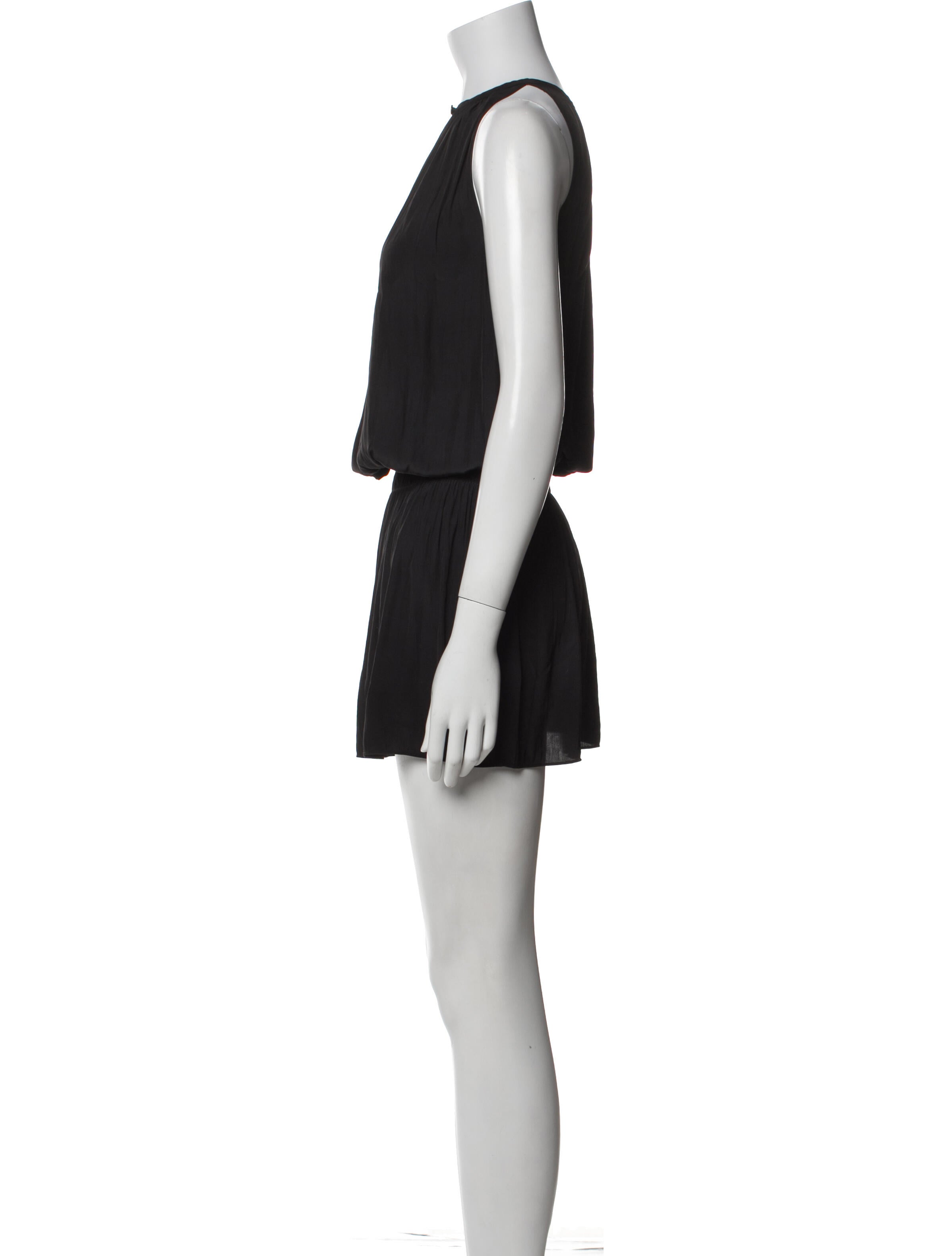 Ramy Brook Crew Neck Knee-Length Dress