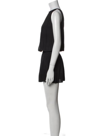 Ramy Brook Crew Neck Knee-Length Dress