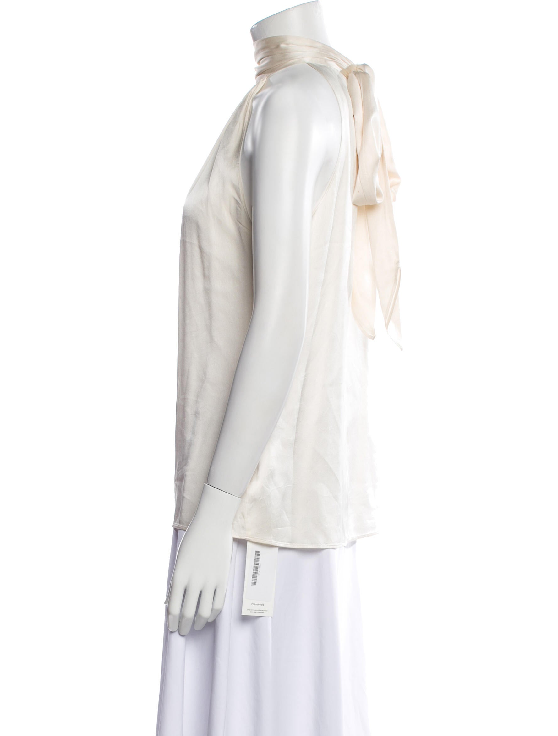 Ramy Brook Silk Halterneck Blouse