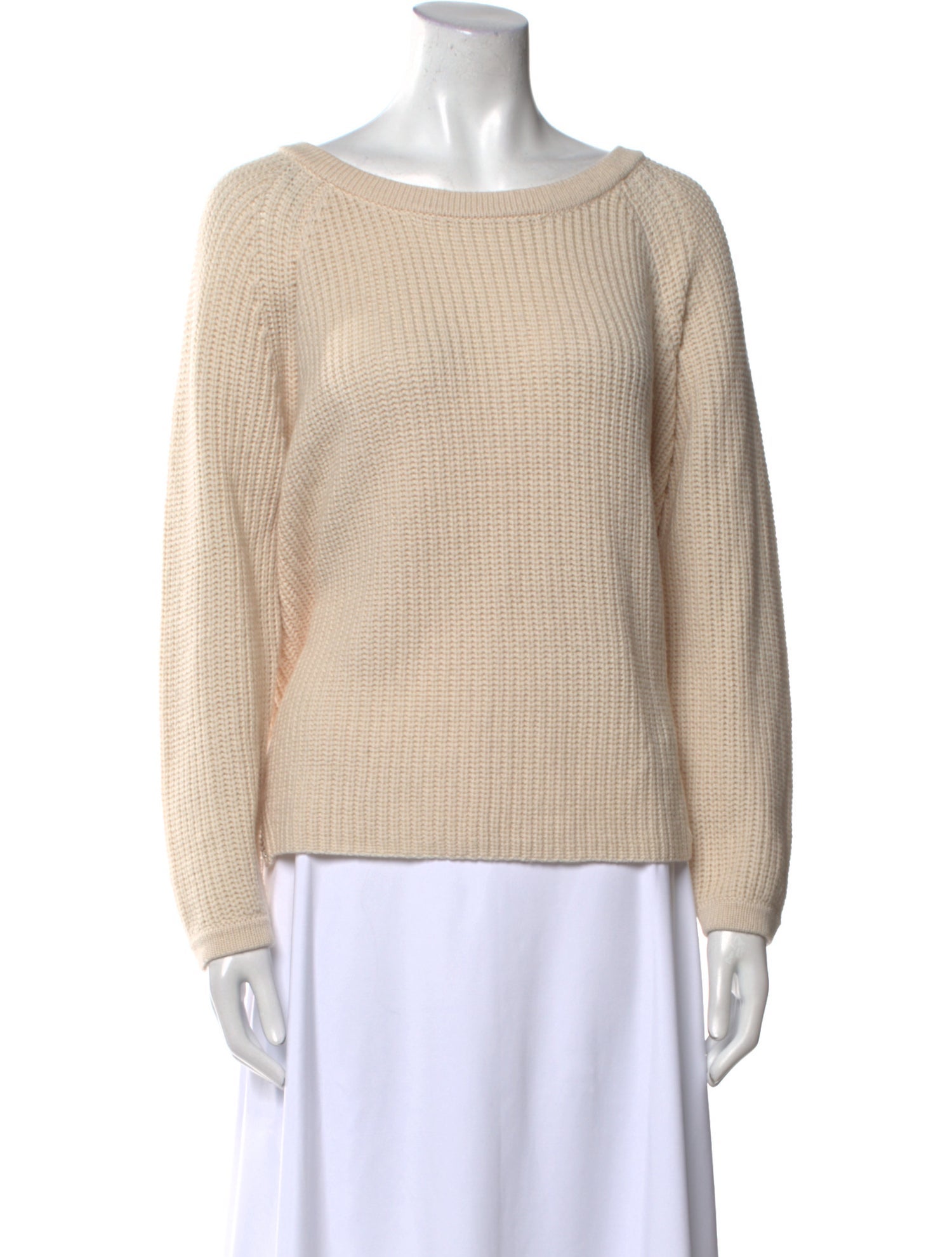Ramy Brook Merino Wool Bateau Neckline Sweater