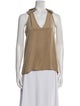 Ramy Brook Silk V-Neck Blouse