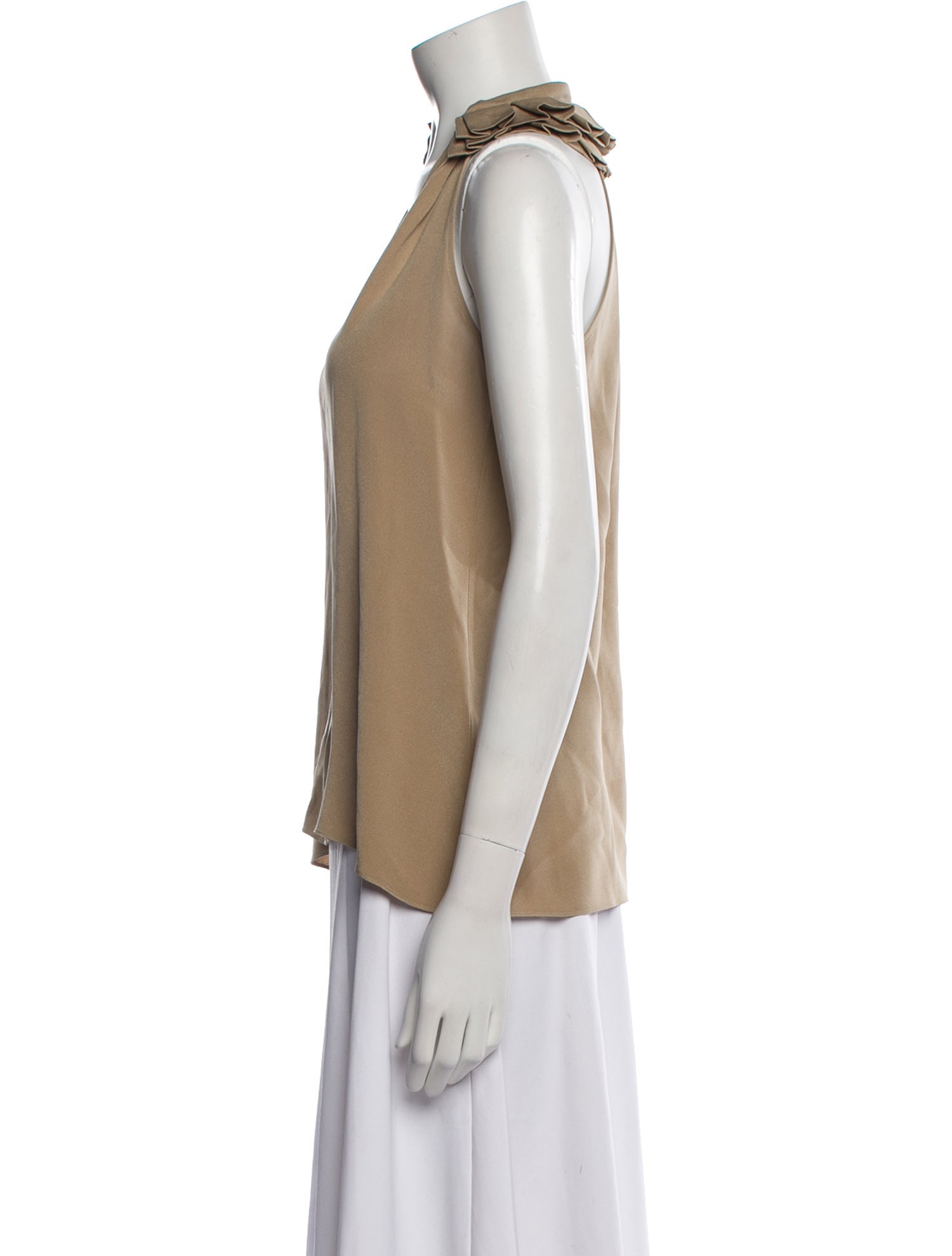 Ramy Brook Silk V-Neck Blouse
