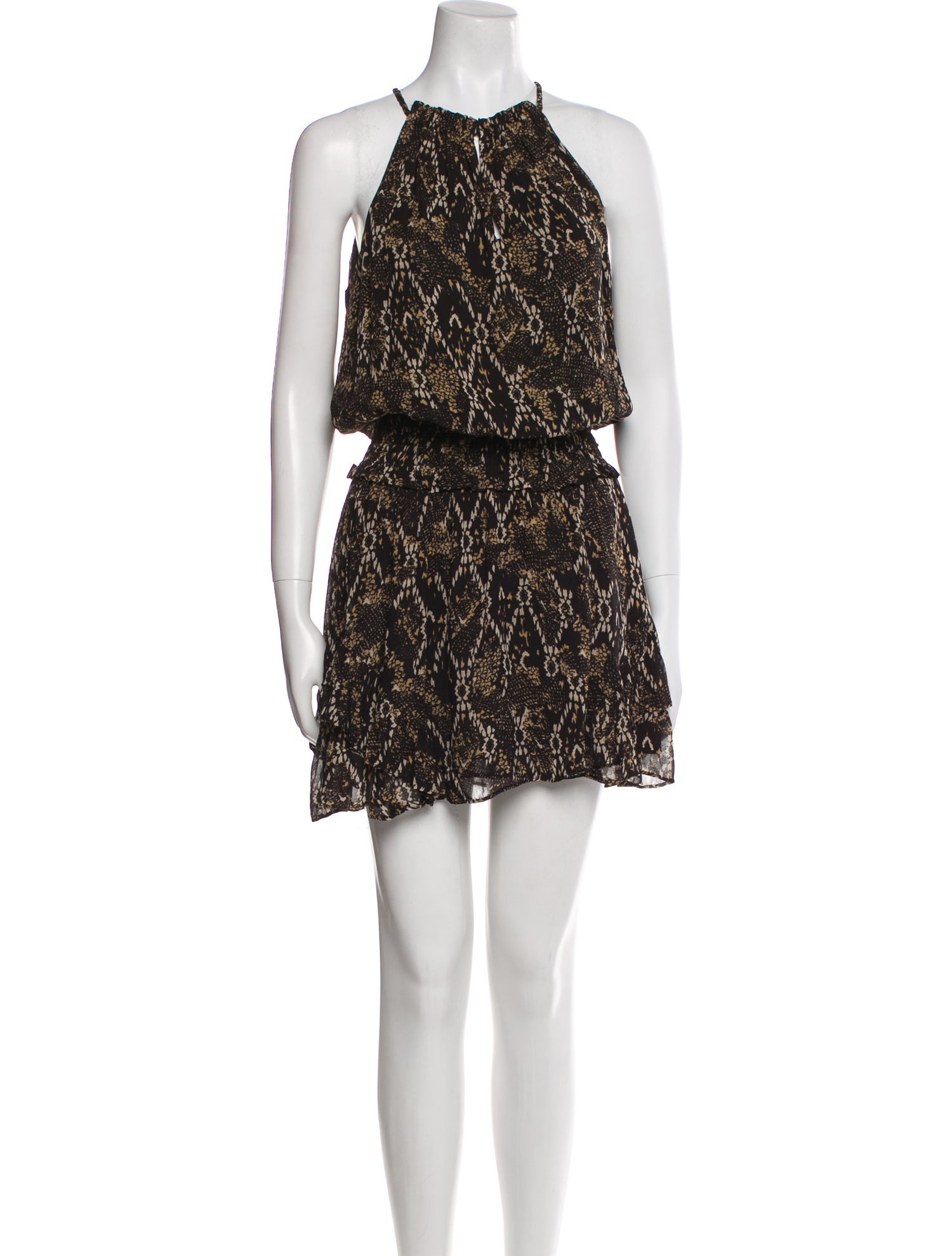 Ramy Brook Animal Print Mini Dress
