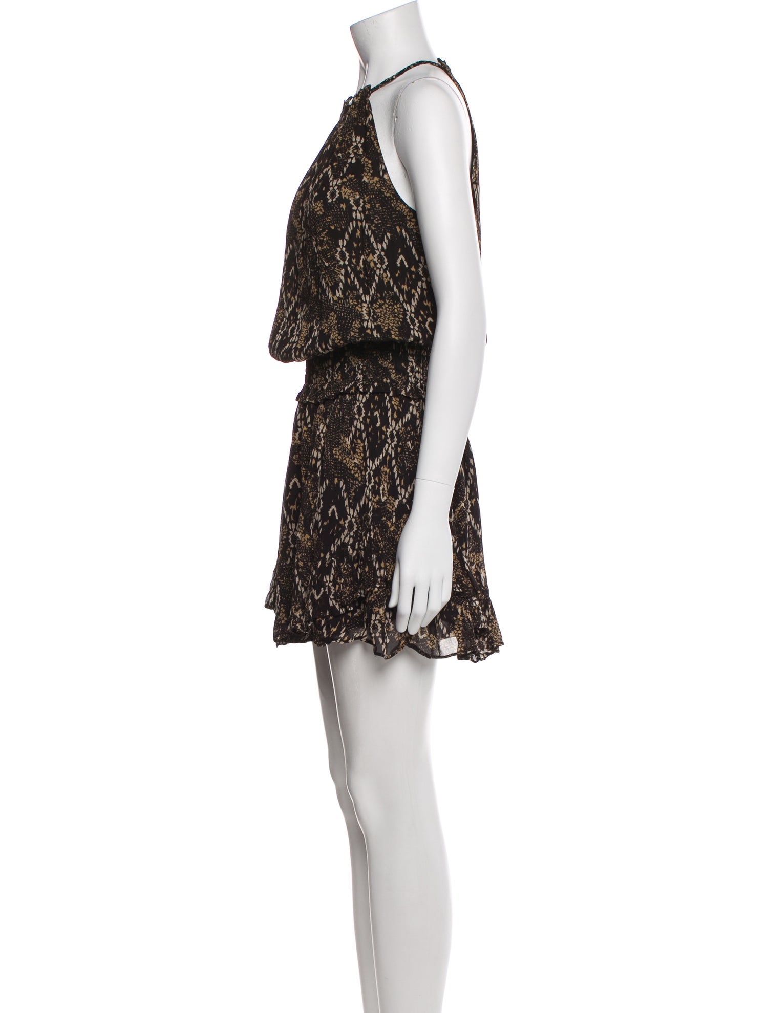 Ramy Brook Animal Print Mini Dress