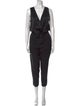 Ramy Brook Silk Plunge Neckline Jumpsuit