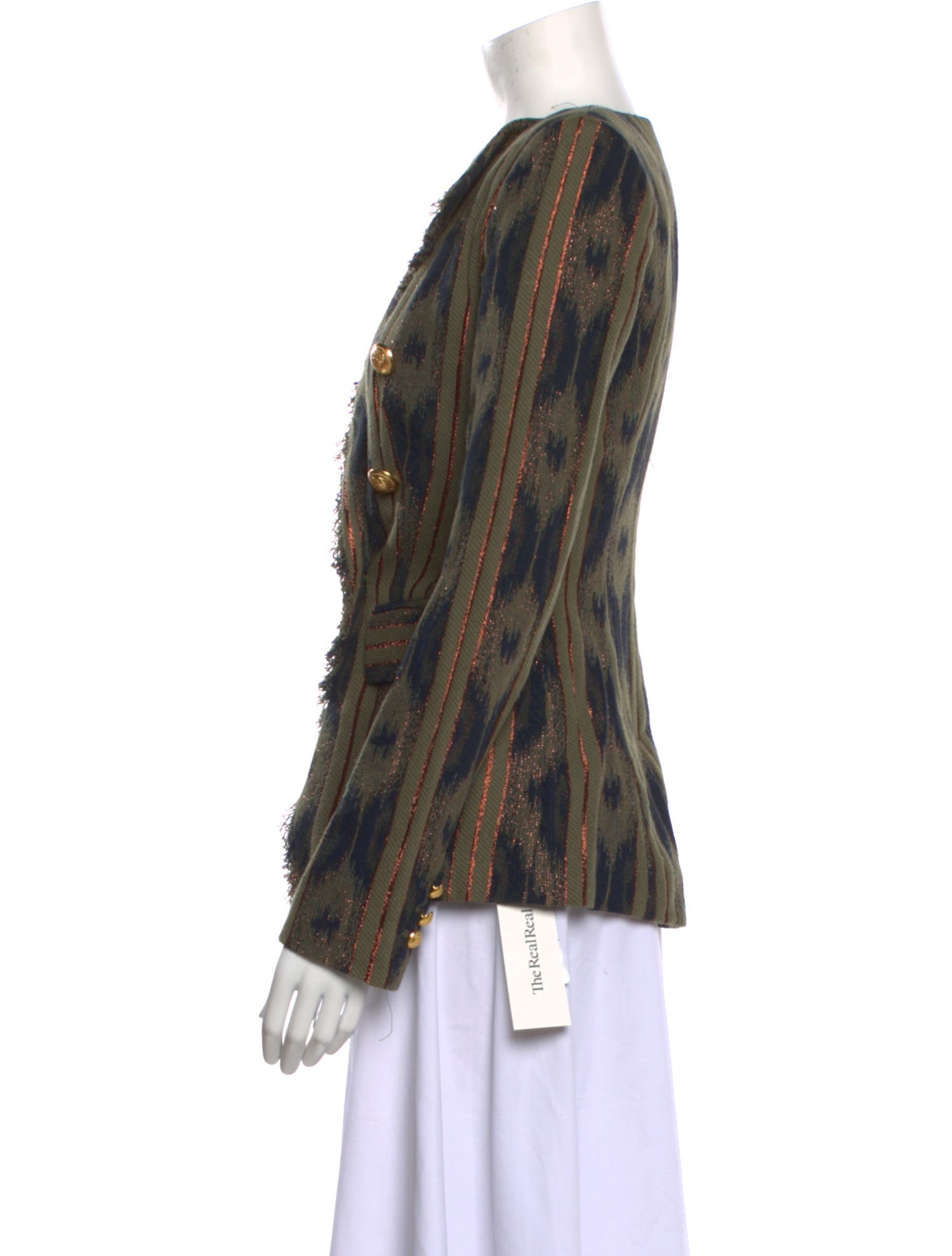 Ramy Brook Printed V-Neck Blouse