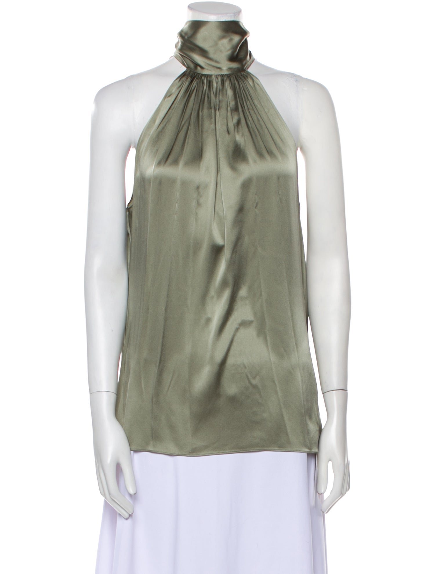 Ramy Brook Silk Halterneck Blouse