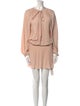Ramy Brook Crew Neck Mini Dress