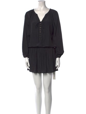 Ramy Brook V-Neck Mini Dress