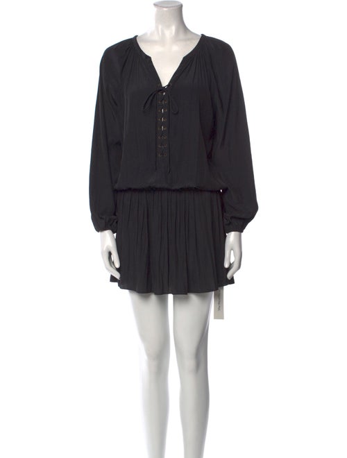 Ramy Brook V-Neck Mini Dress