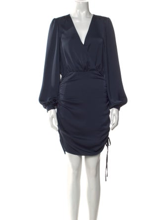 Ramy Brook V-Neck Knee-Length Dress