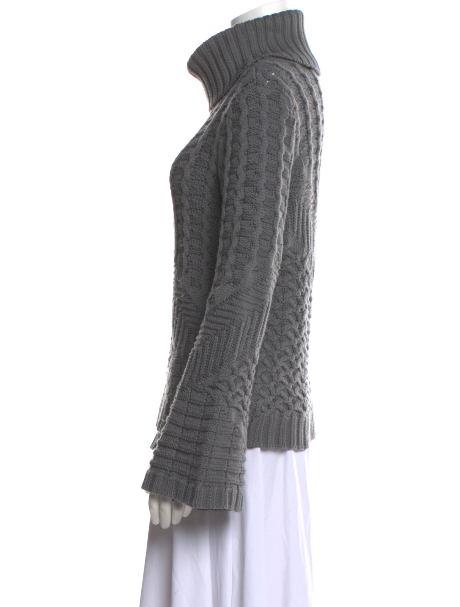 Ramy Brook Merino Wool Turtleneck Sweater