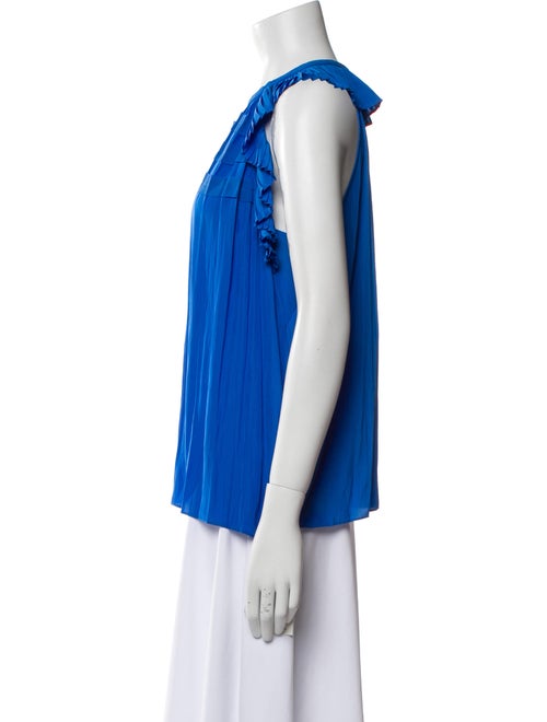 Ramy Brook Square Neckline Sleeveless Blouse