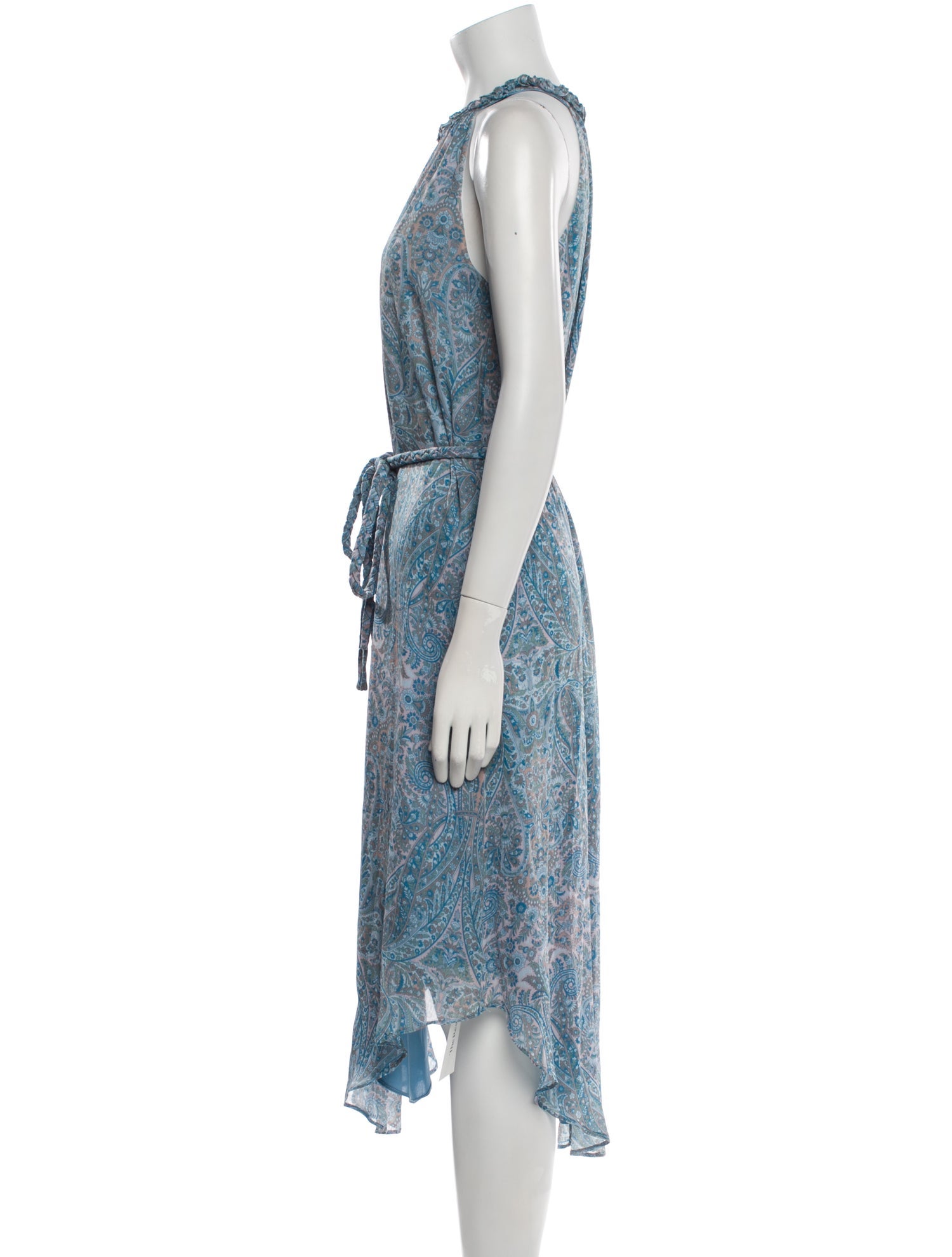 Ramy Brook Paisley Print Long Dress