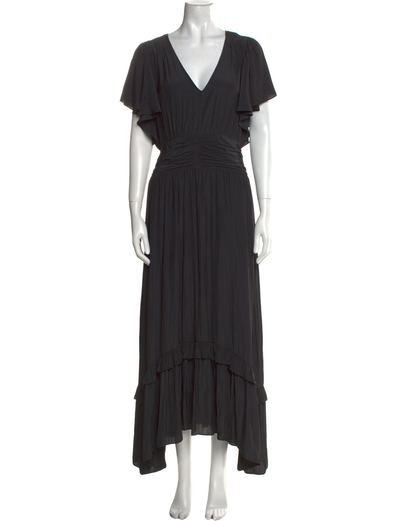 Ramy Brook V-Neck Long Dress