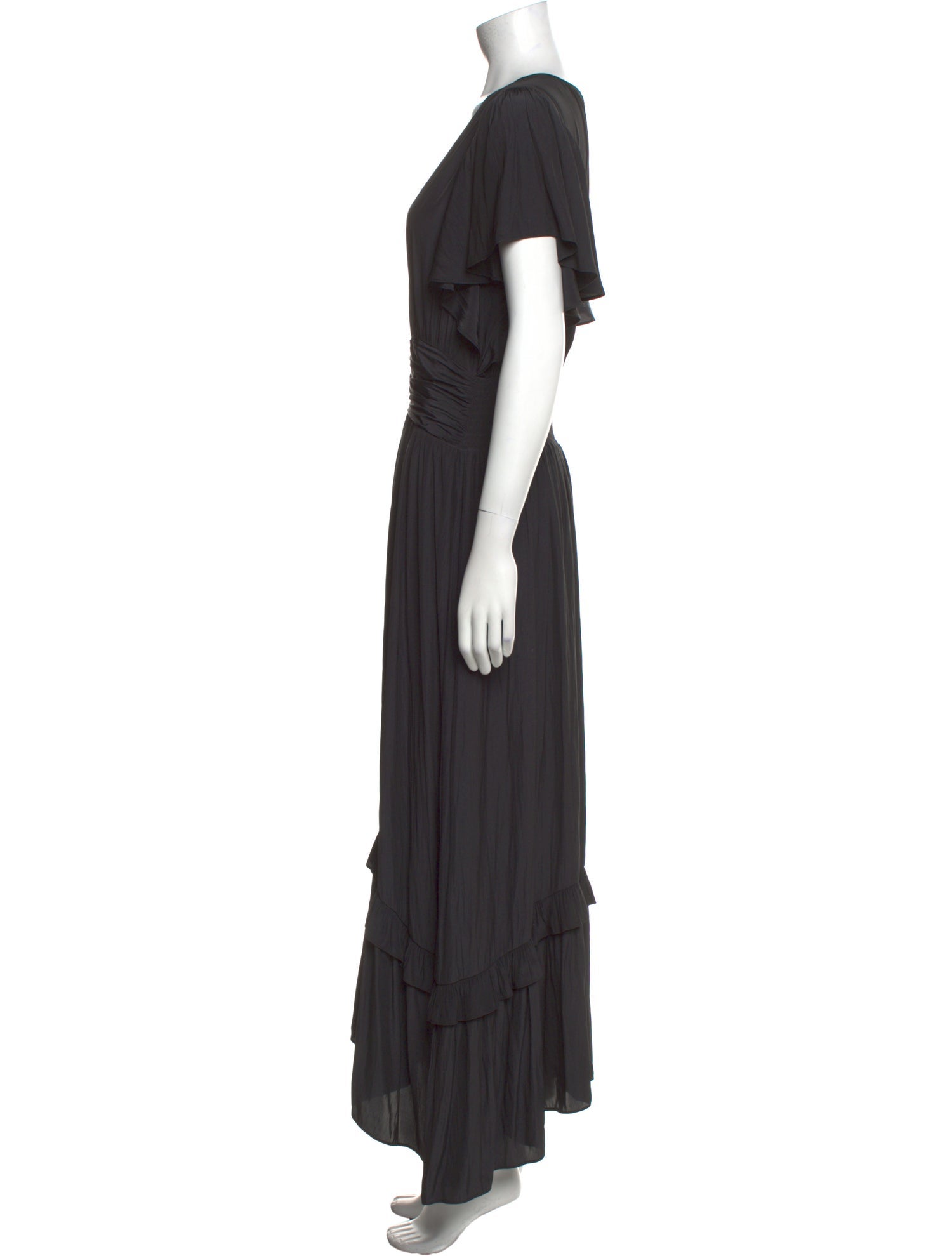Ramy Brook V-Neck Long Dress