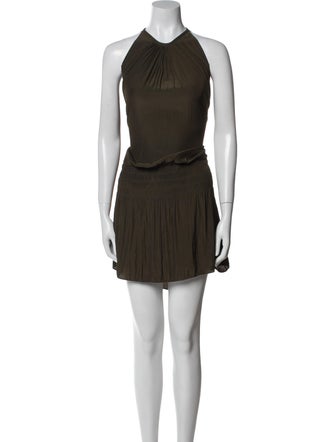 Ramy Brook Halterneck Mini Dress