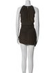 Ramy Brook Halterneck Mini Dress