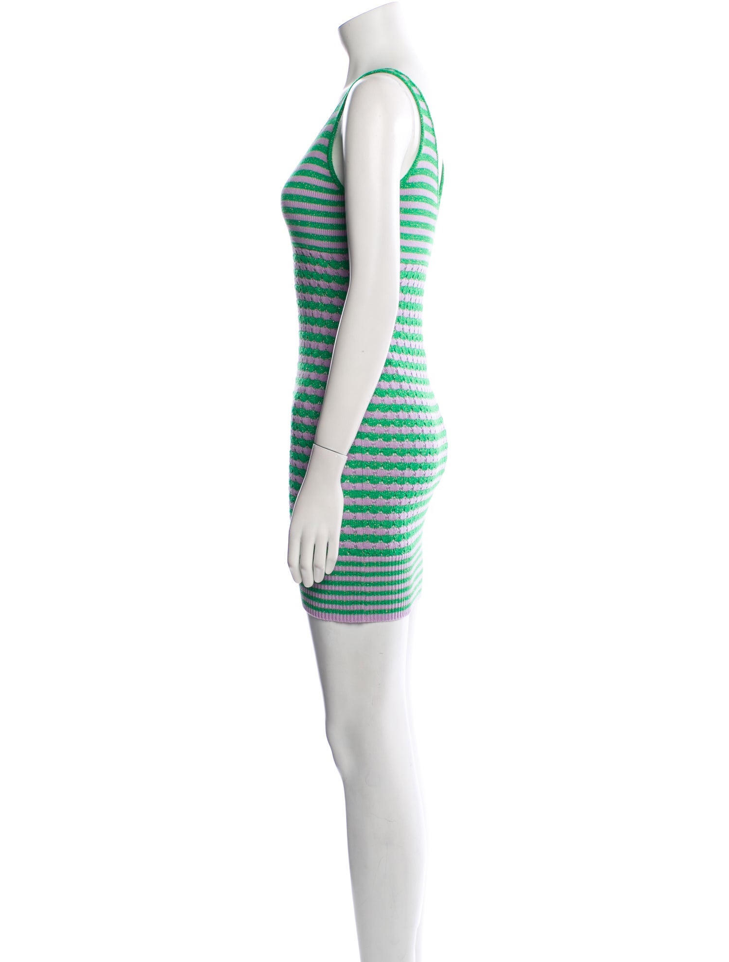 Ramy Brook Striped Mini Dress