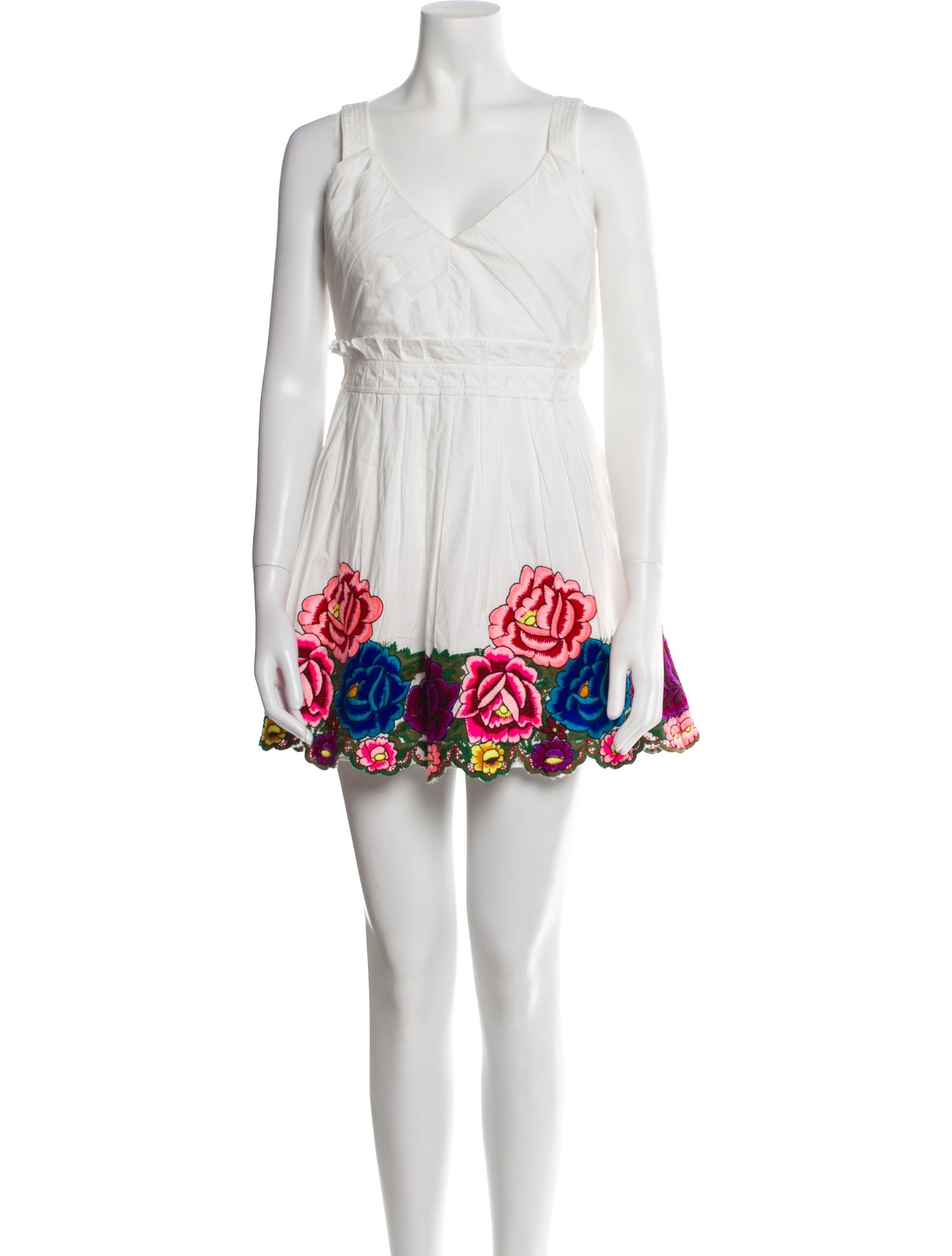 Ramy Brook Floral Print Mini Dress