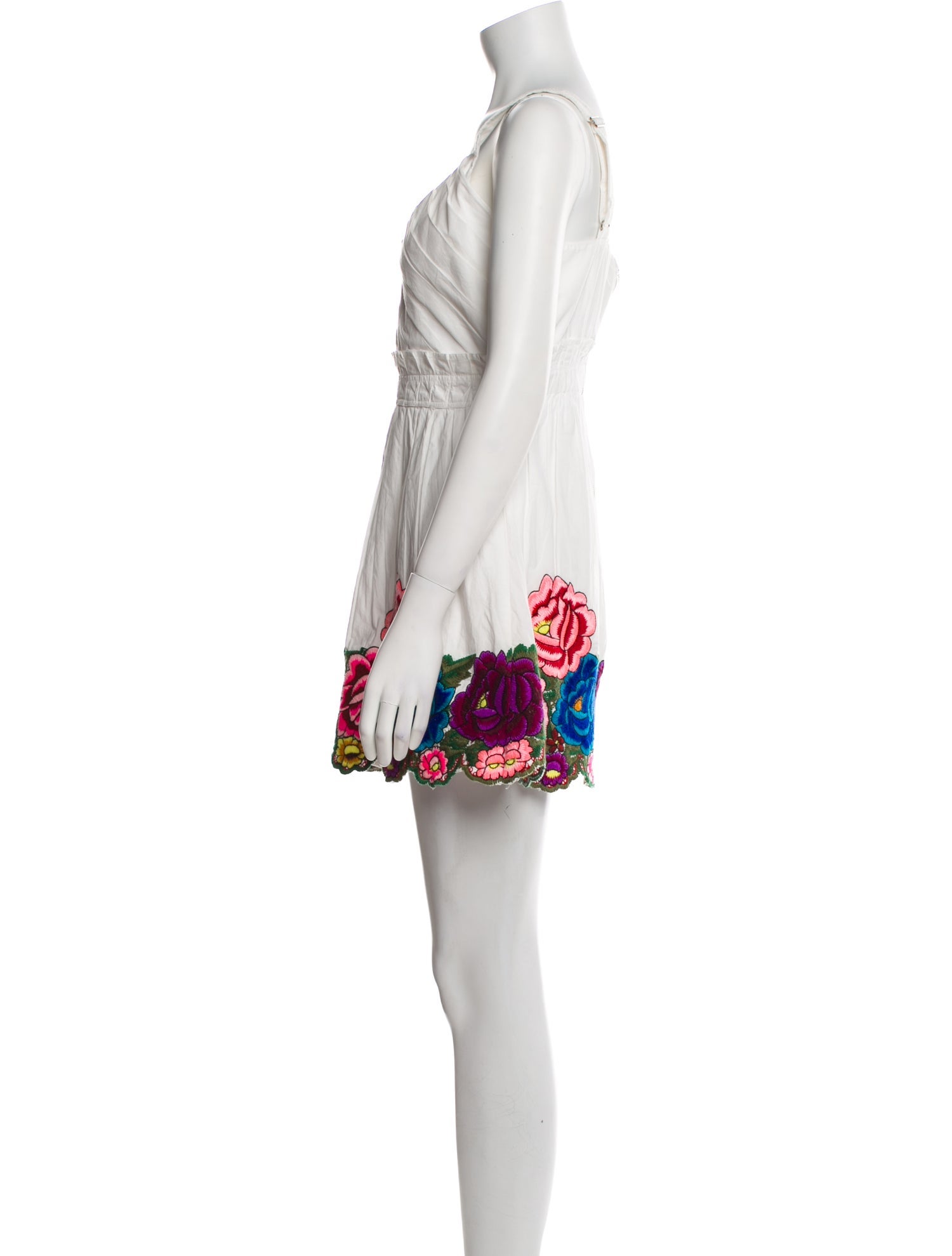 Ramy Brook Floral Print Mini Dress