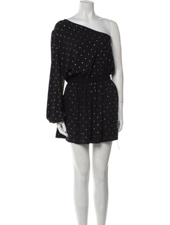 Ramy Brook Polka Dot Print Mini Dress