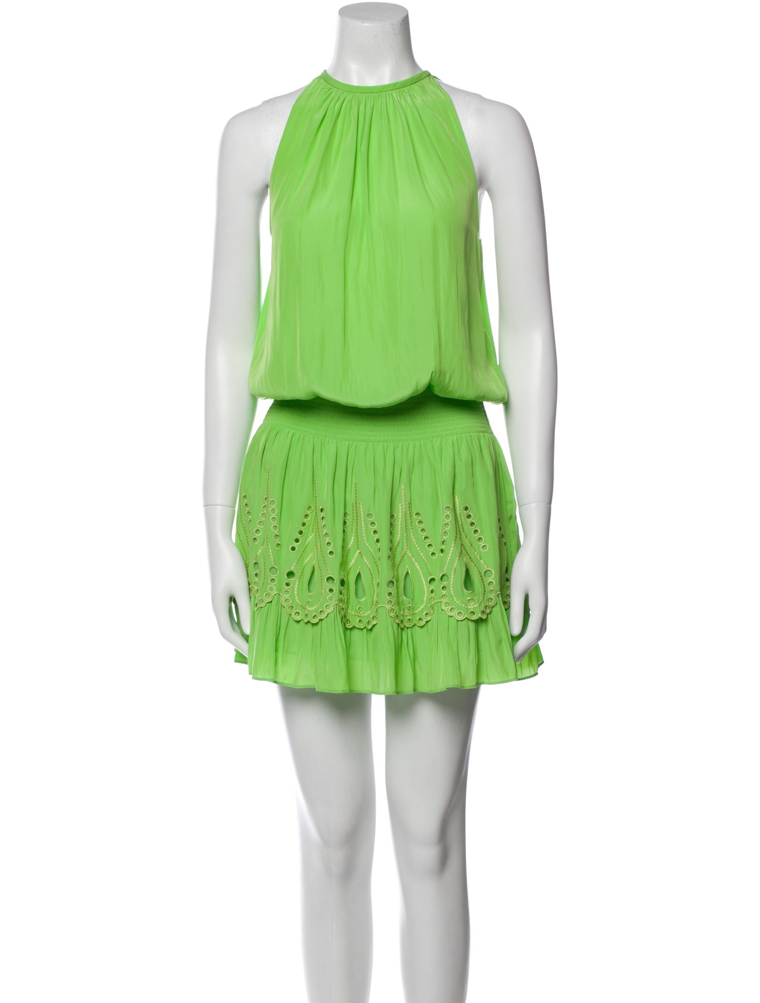 Ramy Brook Crew Neck Mini Dress