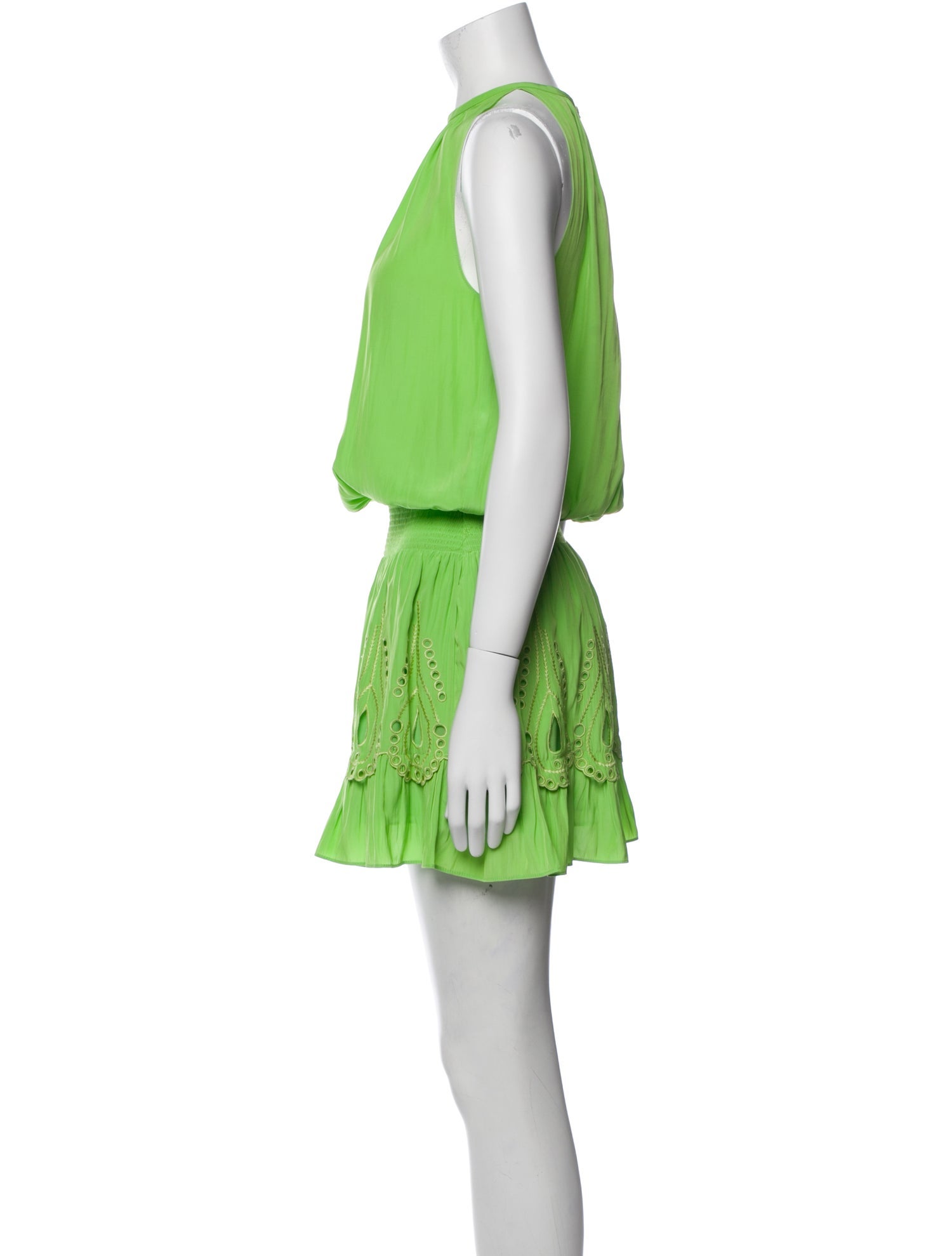 Ramy Brook Crew Neck Mini Dress