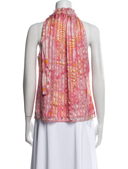 Ramy Brook Silk Printed Blouse