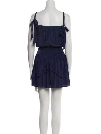 Ramy Brook Square Neckline Mini Dress