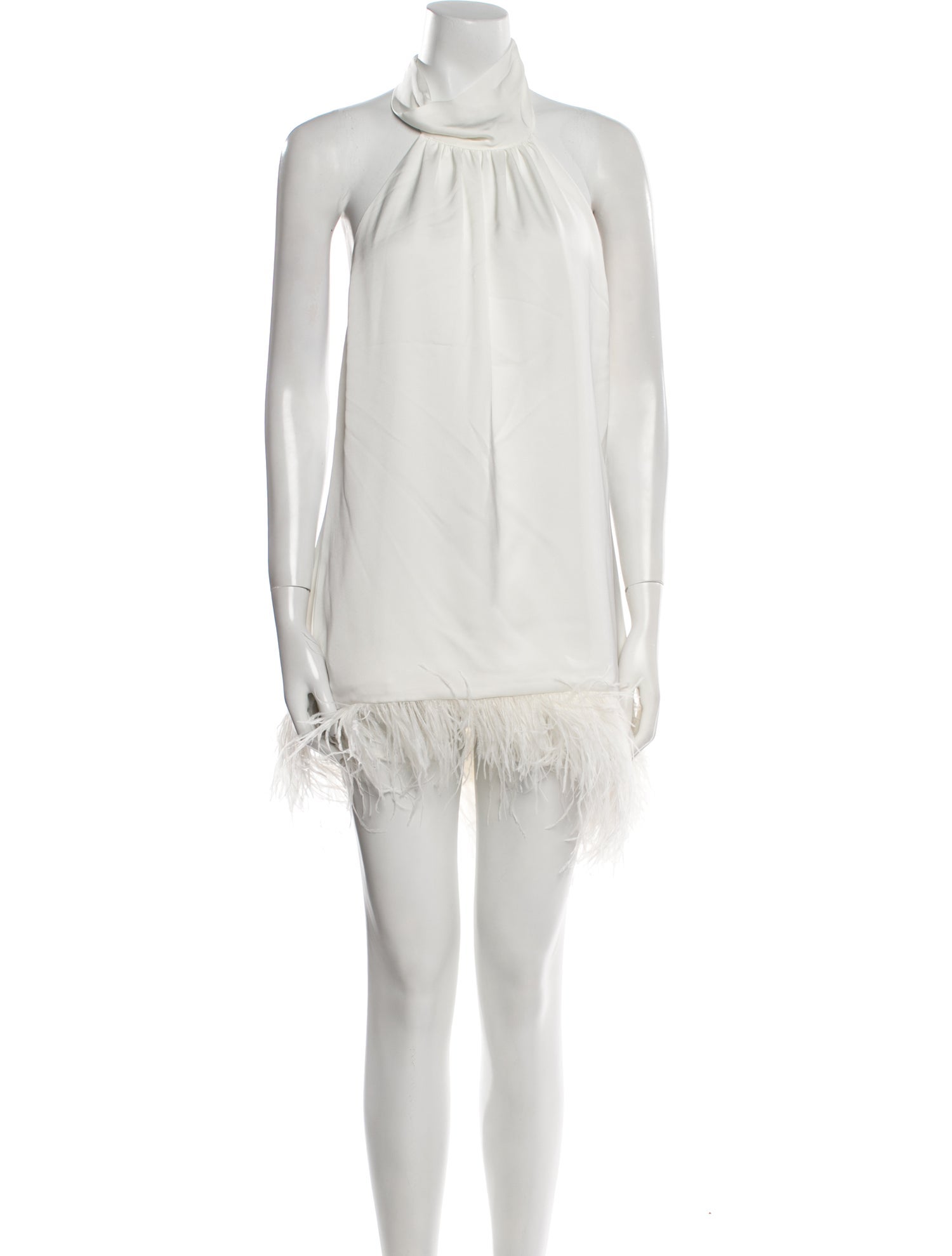 Ramy Brook Mock Neck Mini Dress