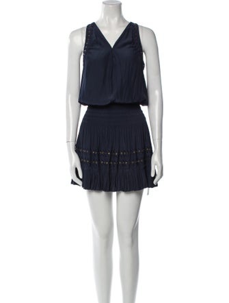 Ramy Brook V-Neck Mini Dress