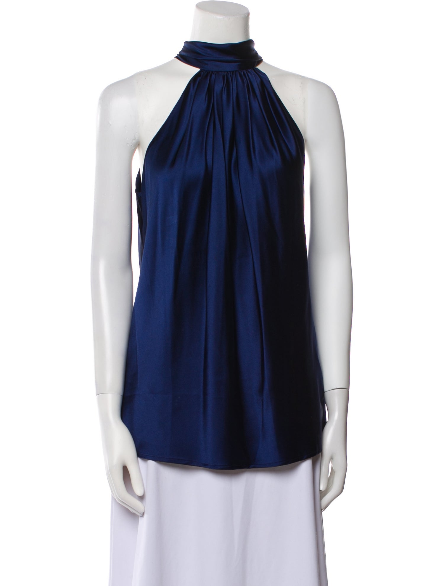 Ramy Brook Silk Halterneck Blouse