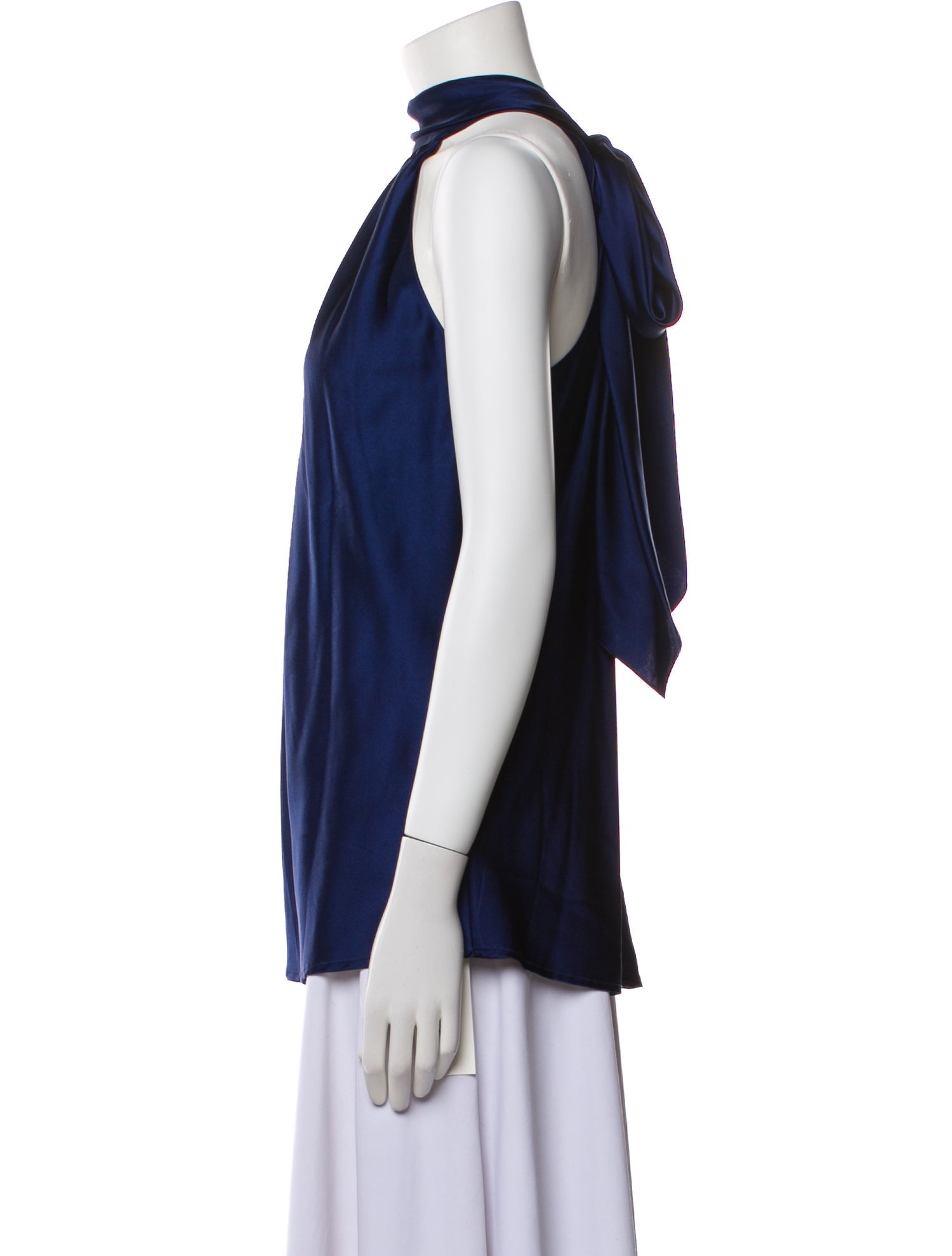 Ramy Brook Silk Halterneck Blouse