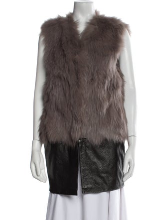 Ramy Brook Fox Fur Jacket