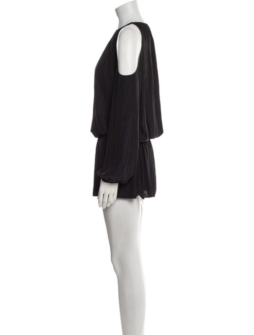 Ramy Brook Bateau Neckline Mini Dress