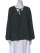 Ramy Brook V-Neck Long Sleeve Blouse