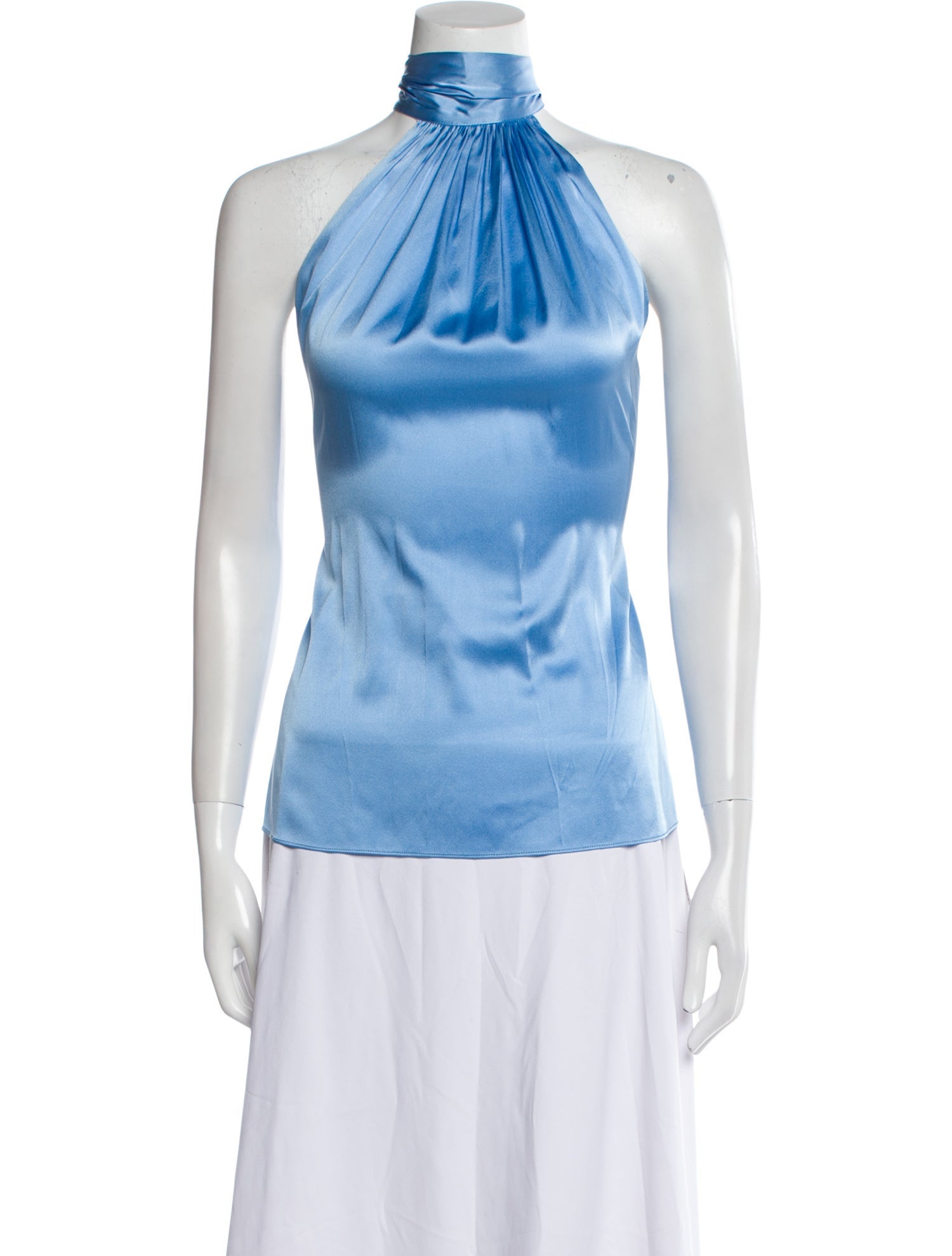 Ramy Brook Silk Halterneck Blouse