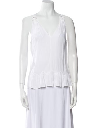 Ramy Brook V-Neck Sleeveless Top
