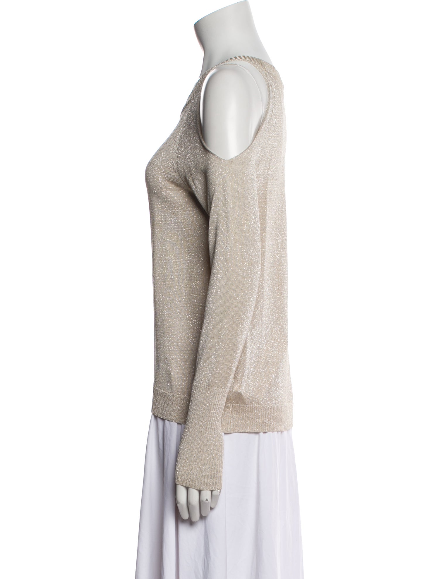 Ramy Brook Scoop Neck Long Sleeve Sweatshirt w/ Tags