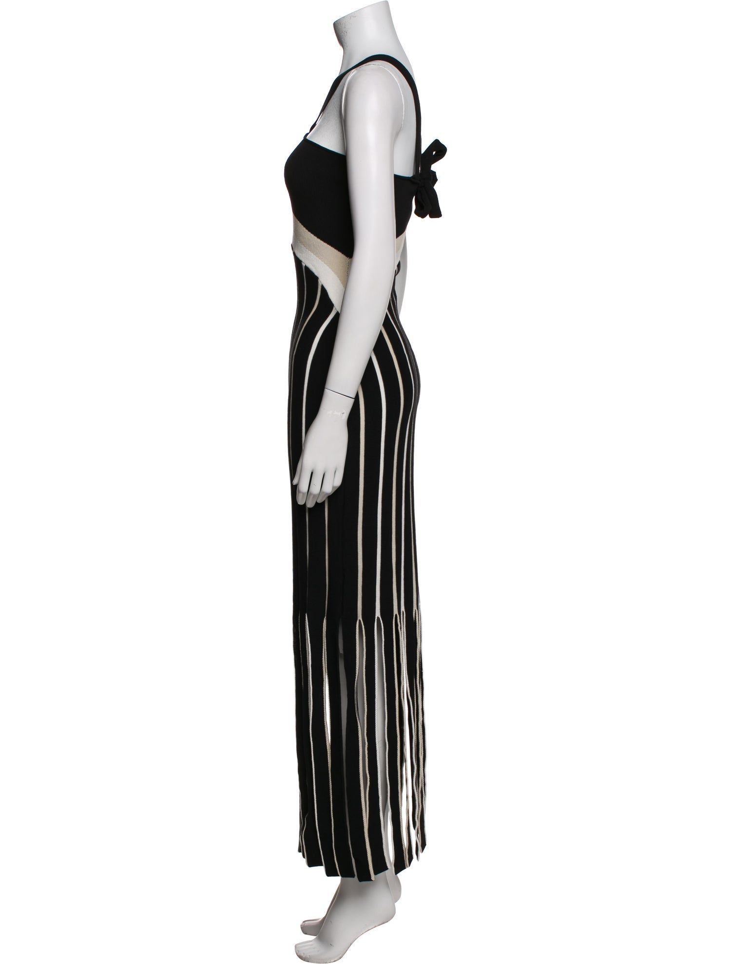 Ramy Brook Striped Knee-Length Dress