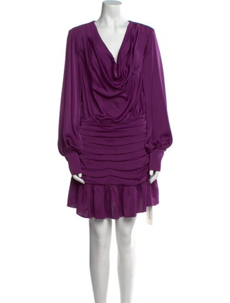 Ramy Brook Cowl Neck Mini Dress